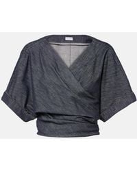 Brunello Cucinelli - Cotton T-Shirt - Lyst