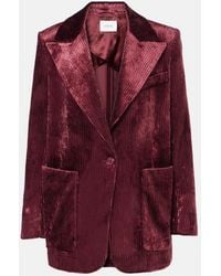 Dorothee Schumacher - Oversized Corduroy Blazer - Lyst