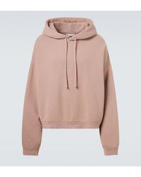 Acne Studios - Sudadera De Algodon Con Logo - Lyst