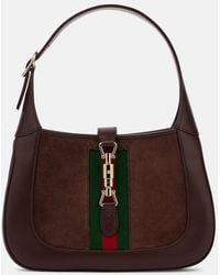 Gucci - Jackie 1961 Medium Suede Shoulder Bag - Lyst