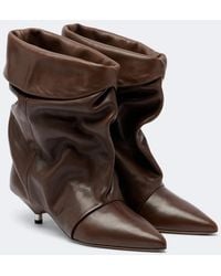 Isabel Marant - Edrik Leather Ankle Boots - Lyst