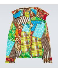 ERL - Printed Cotton-blend Down Jacket - Lyst