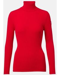Fusalp - Ancelle Ribbed-Knit Turtleneck Sweater - Lyst