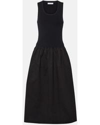 Proenza Schouler - Label Malia Cotton Poplin Maxi Dress - Lyst