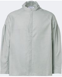 Kiko Kostadinov - Evers Cotton And Cashmere Shirt - Lyst