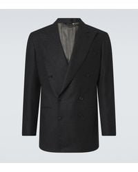 Saman Amel - Blazer Aus Wollflanell - Lyst