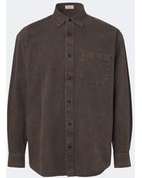 The Row - Sadel Denim Shirt - Lyst