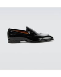 Tom Ford - Bailey Patent Leather Loafers - Lyst