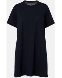 Sacai - Paisley Paneled Minidress - Lyst