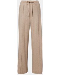 Vince - Wool-Blend Wide-Leg Pants - Lyst