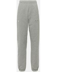 The Attico - Jogginghose Penny Aus Baumwoll-Jersey - Lyst