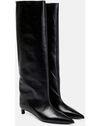 Jil Sander - Leather Knee-high Boots - Lyst