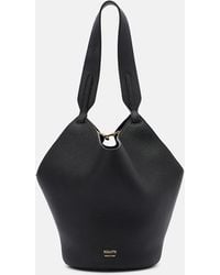 KHAITE - Lotus Mini Leather Tote Bag - Lyst
