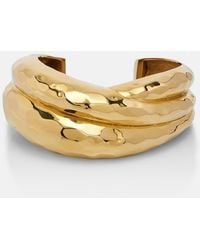 Saint Laurent - Intertwined Cuff Bracelet - Lyst
