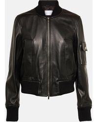 Proenza Schouler - White Label Mika Leather Bomber Jacket - Lyst