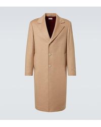 Brunello Cucinelli - Cappotto Beaver - Lyst