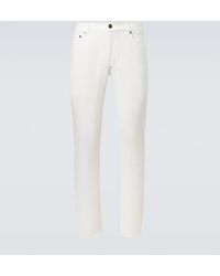 Etro - Jeans Rectos Pegaso De Tiro Bajo - Lyst