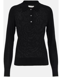 Co. - Pullover stile polo in cashmere - Lyst