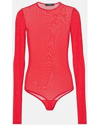 Wardrobe NYC - Body De Malla Transparente - Lyst