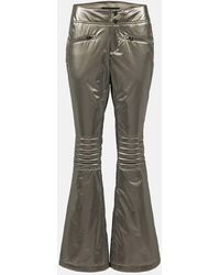 Perfect Moment - Aurora Low-Rise Metallic Flared Ski Pants - Lyst