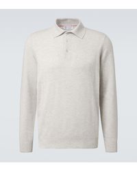 Brunello Cucinelli - Cashmere Polo Sweater - Lyst