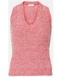 Ferragamo - Cotton-Blend Sweater - Lyst