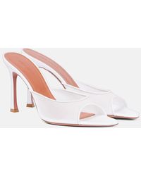 AMINA MUADDI - Bridal Alexa 95 Mesh Mules - Lyst