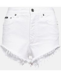 Dolce & Gabbana - Portofino shorts de algodon y seda - Lyst