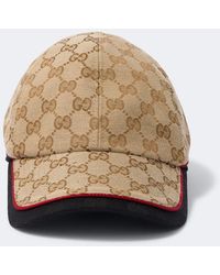 Gucci - Gg Baseballkappe Aus Canvas - Lyst