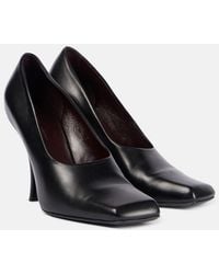 KHAITE - Eva Leather Pumps - Lyst