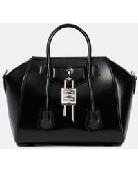 Givenchy - Borsa Antigona Lock Mini in pelle - Lyst