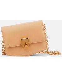 Alaïa - Le Papa Small Leather Crossbody Bag - Lyst