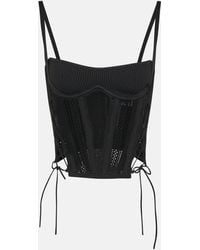 Dion Lee - Knitted Bustier - Lyst