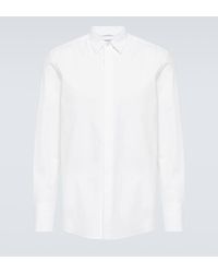 Valentino - Rockstud Untitled Cotton Poplin Shirt - Lyst