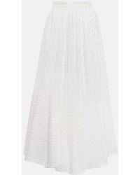 Giambattista Valli - Macrame Midi Skirt - Lyst