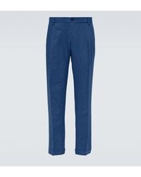 Dolce & Gabbana - Linen Slim Pants - Lyst