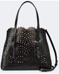 Alaïa - Mina 25 Small Leather Handbag - Lyst