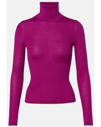Saint Laurent - Wool, Cashmere, And Silk Sweater - Lyst