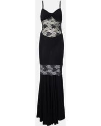 Nina Ricci - Paneled Lace Gown - Lyst