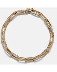 SHAY - 18Kt Chain Bracelet With Diamonds - Lyst