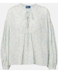 Polo Ralph Lauren - Top Aus Baumwolle - Lyst