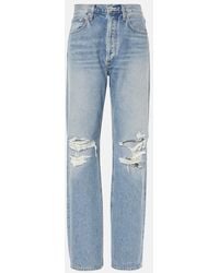 Agolde - High-Rise Straight Jeans Kelly - Lyst