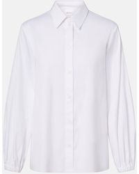 Max Mara - Cotton-Blend Shirt - Lyst