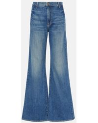 Nili Lotan - Anna Mid-Rise Flared Jeans - Lyst