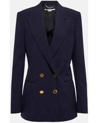 Stella McCartney - Double-Breasted Blazer - Lyst