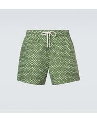 ZEGNA - Printed Swim Trunks - Lyst