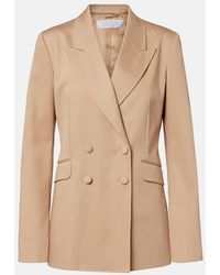 Gabriela Hearst - Angela Double-Breasted Cotton Blazer - Lyst