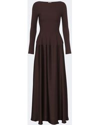 Jonathan Simkhai - Paola Knitted Satin Gown - Lyst