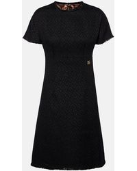 Dolce & Gabbana - Minikleid Aus Einem Wollgemisch - Lyst