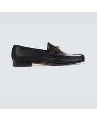Tom Ford - Leather York Chain Loafers - Lyst